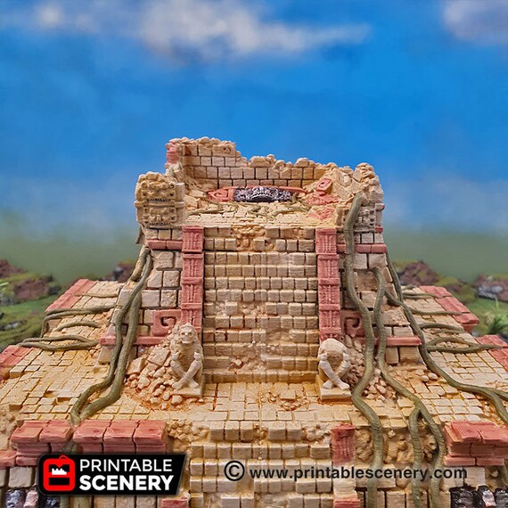 Pyramid of New Eden - 15mm 28mm 32mm Kukulkan Brave New Worlds New