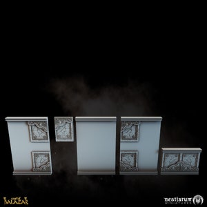 Balazar&#39;s Palace - Walls and Tiles | The Court of Balazar | Bestiarum | Miniatures D&D Wargaming DnD