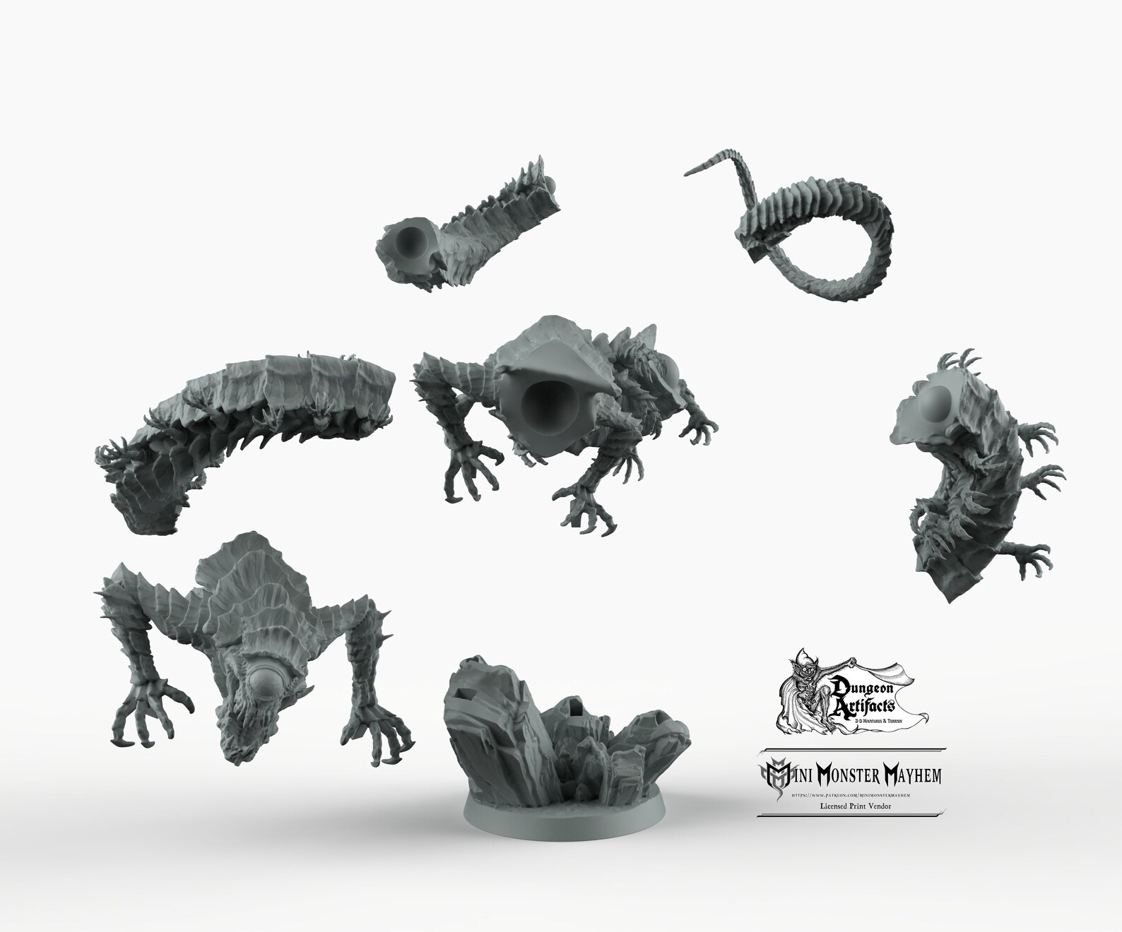 Nothic Behemoth - Mini Monster Mayhem Wargaming Miniatures Games Undead ...