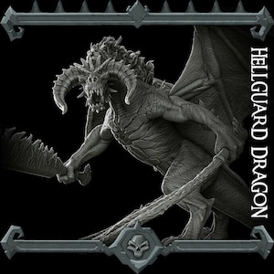 Hellguard Dragon - Rocket Pig Wargaming D&D DnD