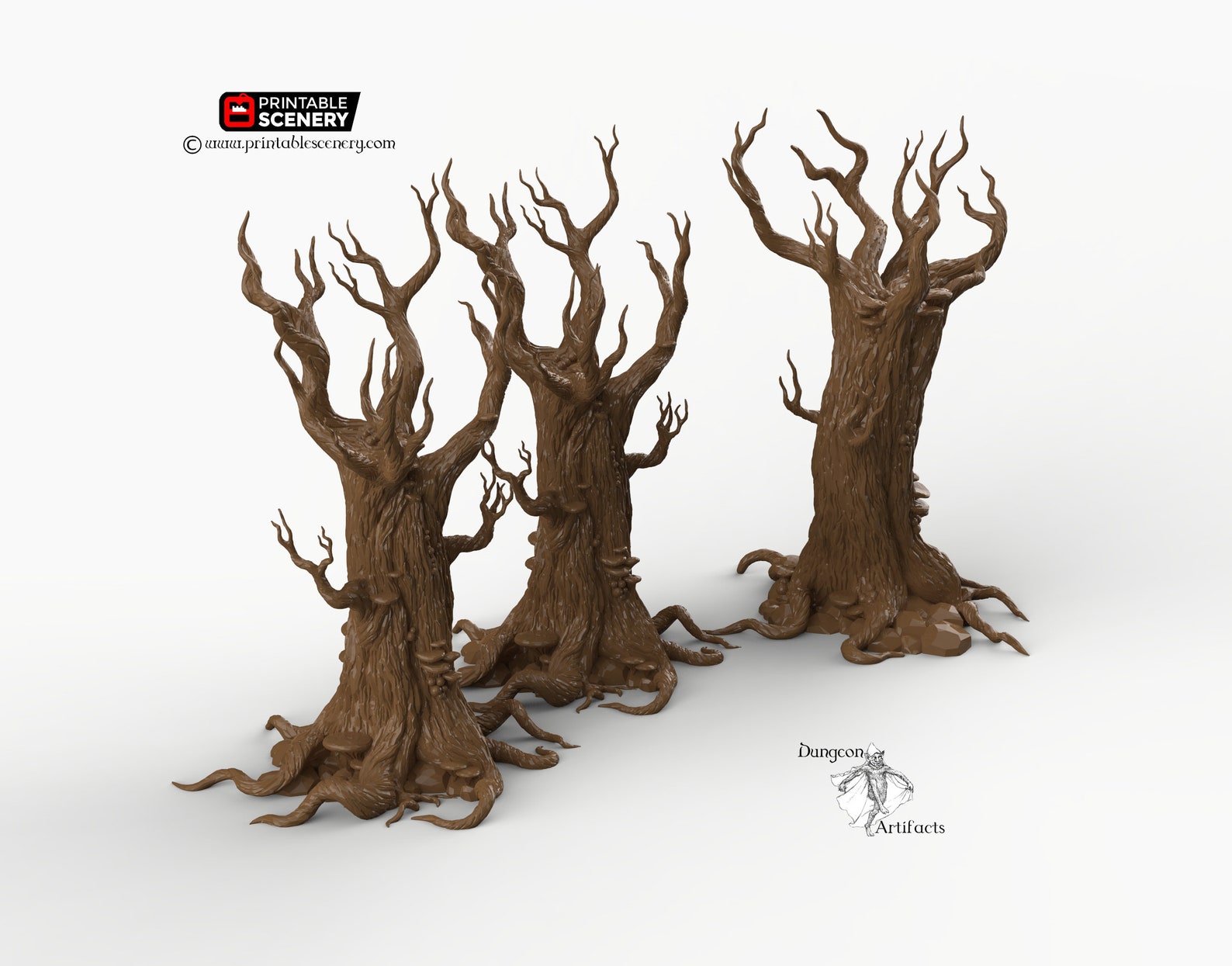 gloomwood trees assembled with foliage gloomwood trees assembled with foliage