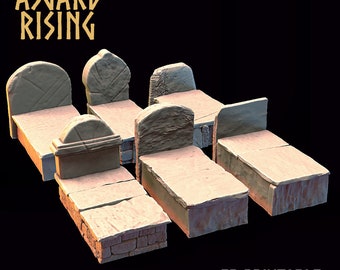 Sarcophagus Set   Asgard Rising   Wargaming D D DnD