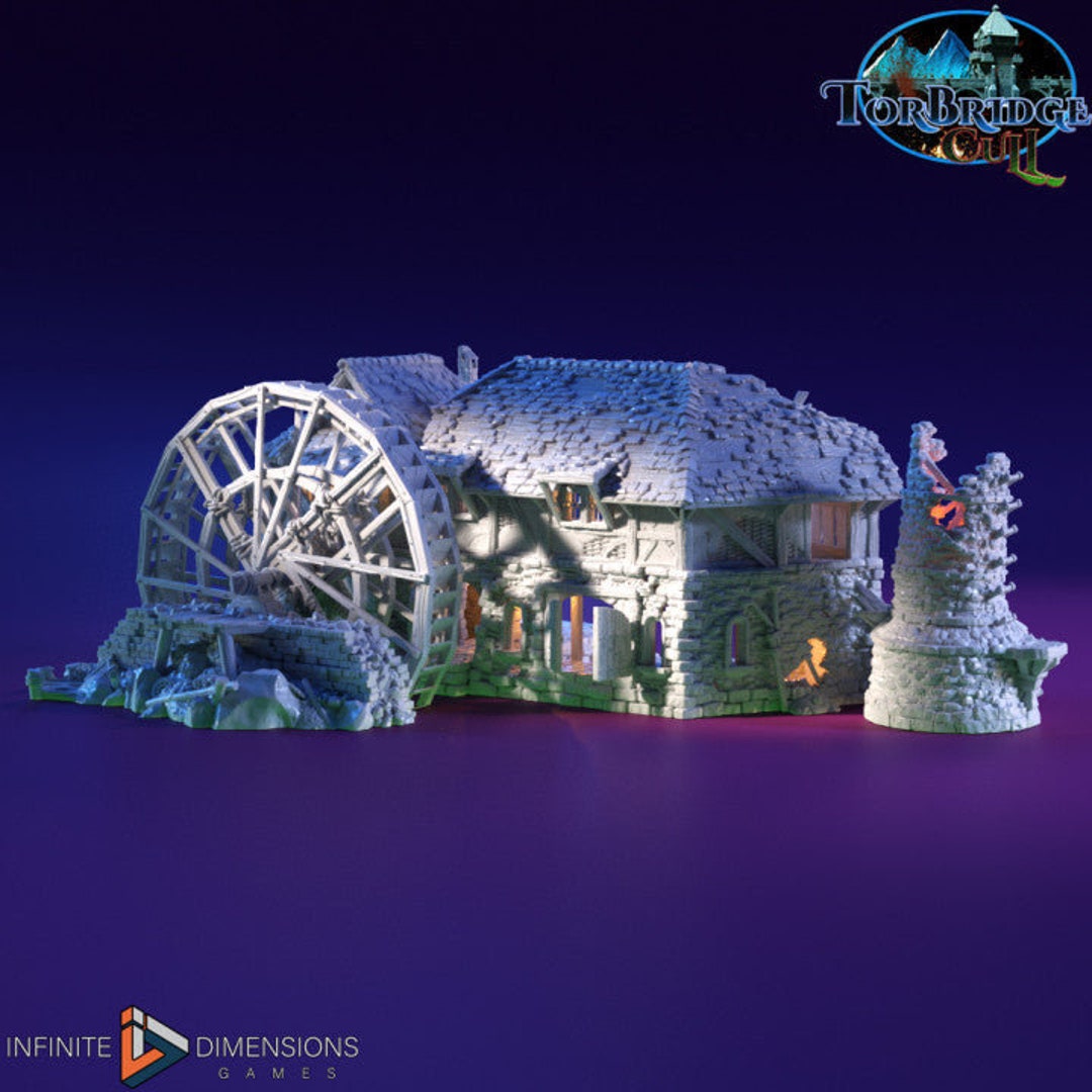 Lumber Mill Torbridge Cull Infinite Dimensions Terrain Wargaming D&D