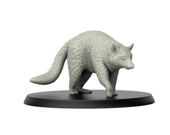 Raccoon - Wild Animals - 3D IP Studios - Terrain Wargaming D&D DnD 28mm 32mm 40mm 54mm 75mm 100mm 125mm