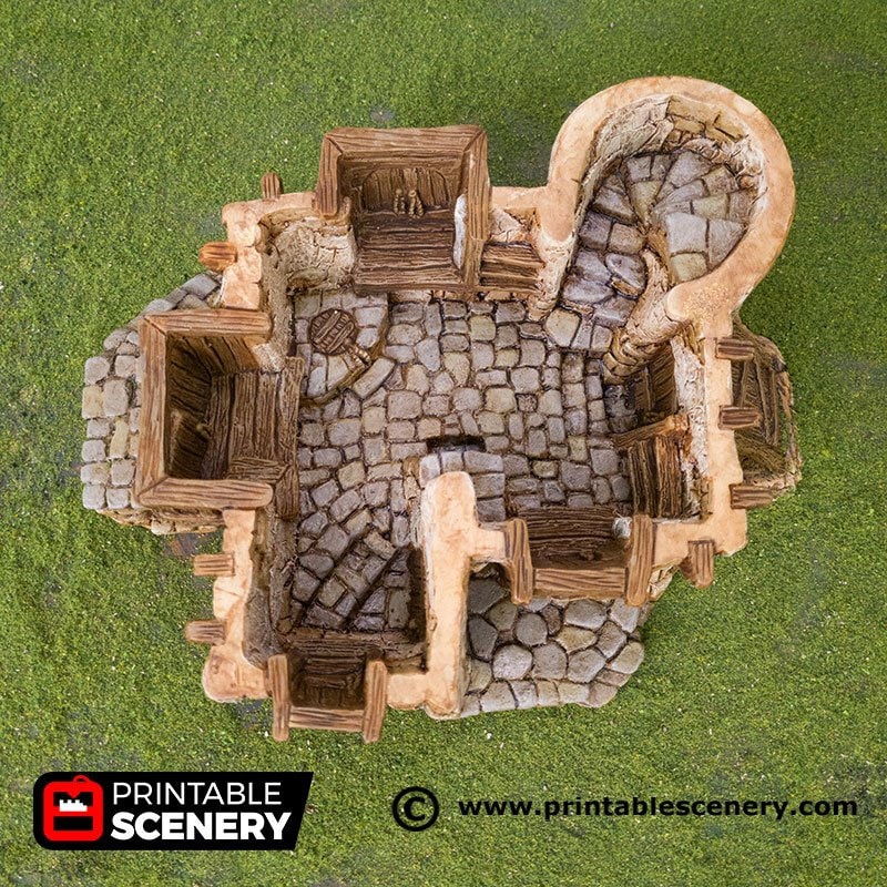 The Guildhall Hagglethorn Hollow Printable Scenery 15mm 20mm - Etsy
