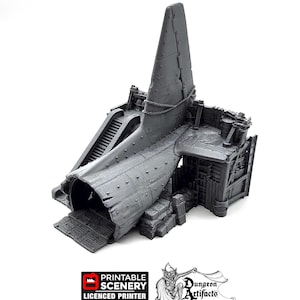 Frachtflugzeug Eingang - 15 mm 28 mm 20 mm 32 mm Brave New Worlds Wasteworld Gaslands Terrain Scatter D&D DnD