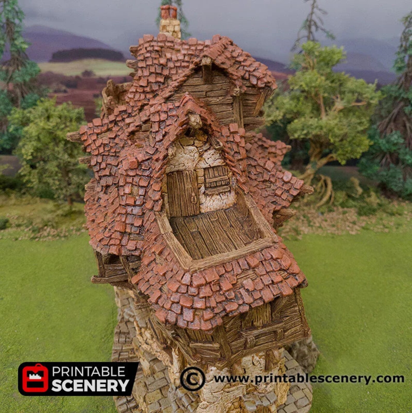 Hagglethorn Tavern Hagglethorn Hollow Printable Scenery 15mm - Etsy