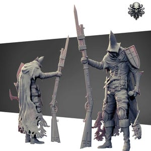 Watcher Pilgrim 2 - Trench Souls Of Anor London - Realsteone - Terrain Wargaming D&D DnD 32mm 40mm 54mm