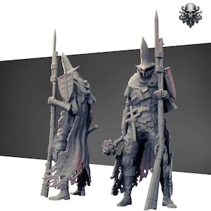 Watcher Pilgrim 1 - Trench Souls Of Anor London - Realsteone - Terrain Wargaming D&D DnD 32mm 40mm 54mm