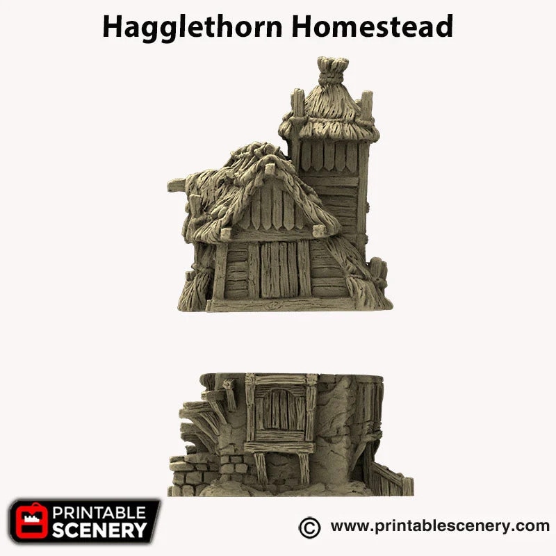 Hagglethorn Homestead Hagglethorn Hollow Printable Scenery - Etsy
