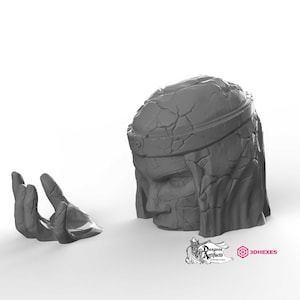 Place of Knowledge (Intact) - 3DHexes Wargaming Terrain D&D DnD