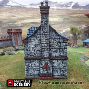 Ironhelm Barracks - Dwarves, Elves and Demons - 28mm 32mm Wargaming Terrain - Etsy