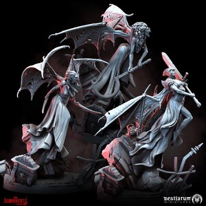 The Bloodied Consorts | The Abhorrents | Bestiarum | Miniatures D&D Wargaming DnD