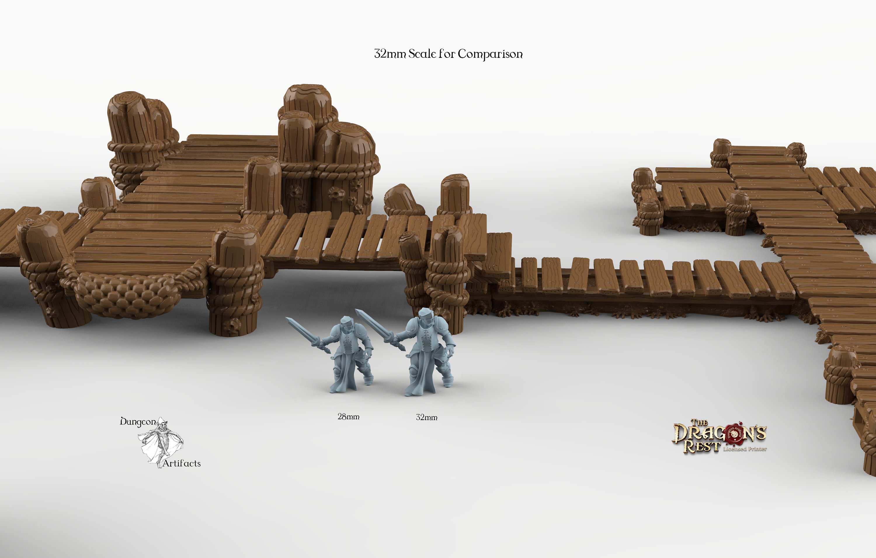 Ultimate RPG Piers and Docks Set - 28mm 32mm Dragon's Rest Wargaming ...