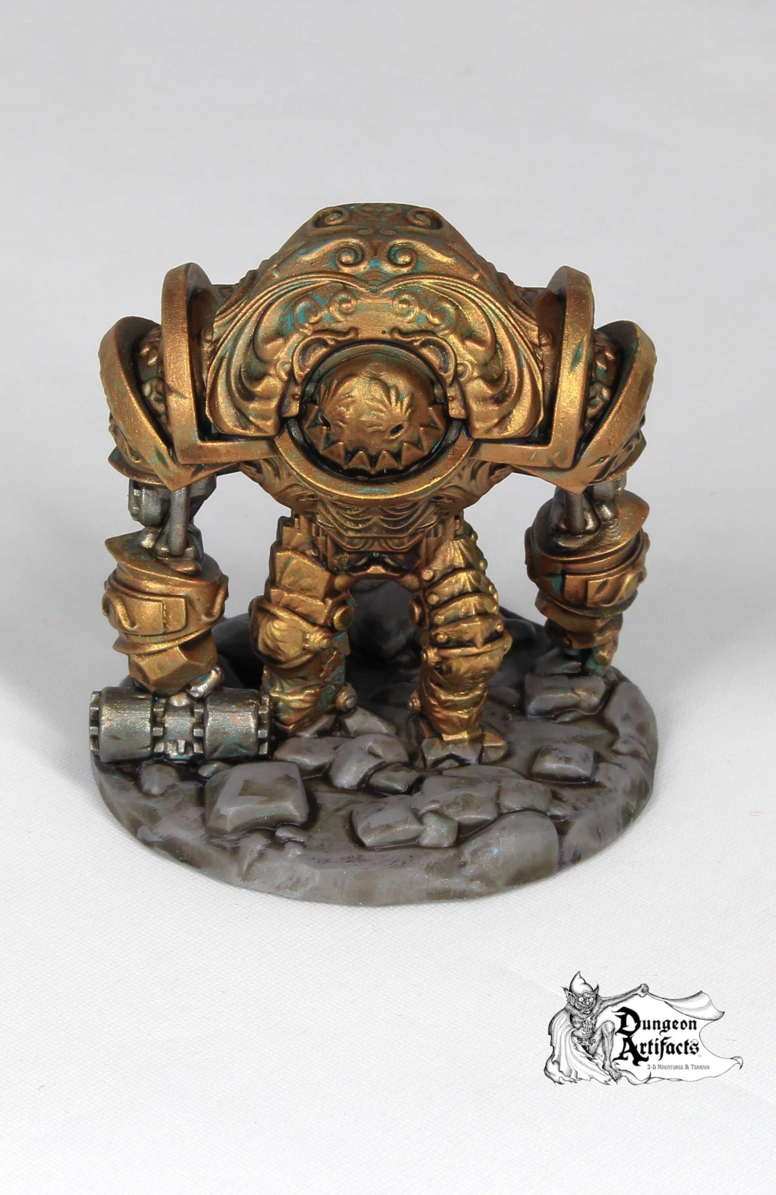 Clockwork Brute - Wargaming Miniatures Monster Rocket Pig Games D&D ...