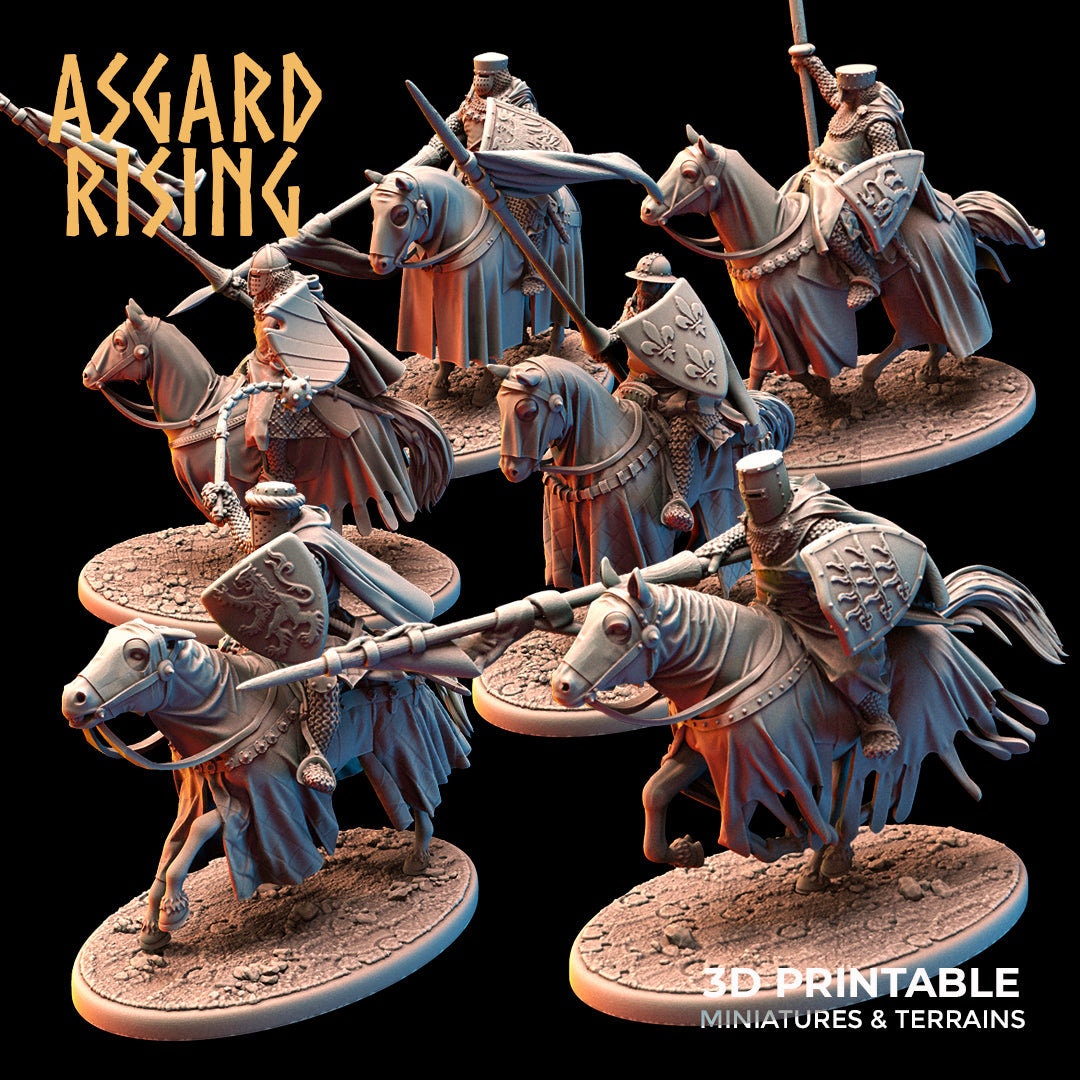 Lot De 3 Miniatures D'Armes - Pour Jeu De Rôle (D&D), Wargaming - Marque Asgard Rising