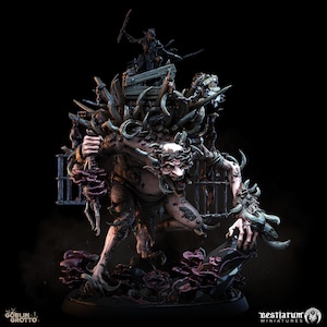 Siege Troll | Goblin Grotto | Bestiarum | Miniatures D&D Wargaming DnD