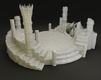 Arena del Señor Oscuro - Dominio del Señor Oscuro - Terreno de mesa - Terreno Wargaming D&D DnD