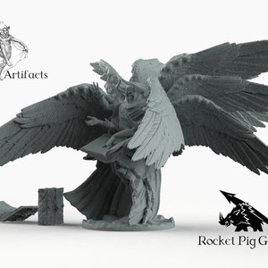 Angel of Death Wargaming Miniatures Monster Rocket Pig Games D&D DnD Pathfinder Cherubim image 3