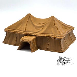 Grand Desert Tent - Empire of Scorching Sands Wargaming Terrain D&D ...