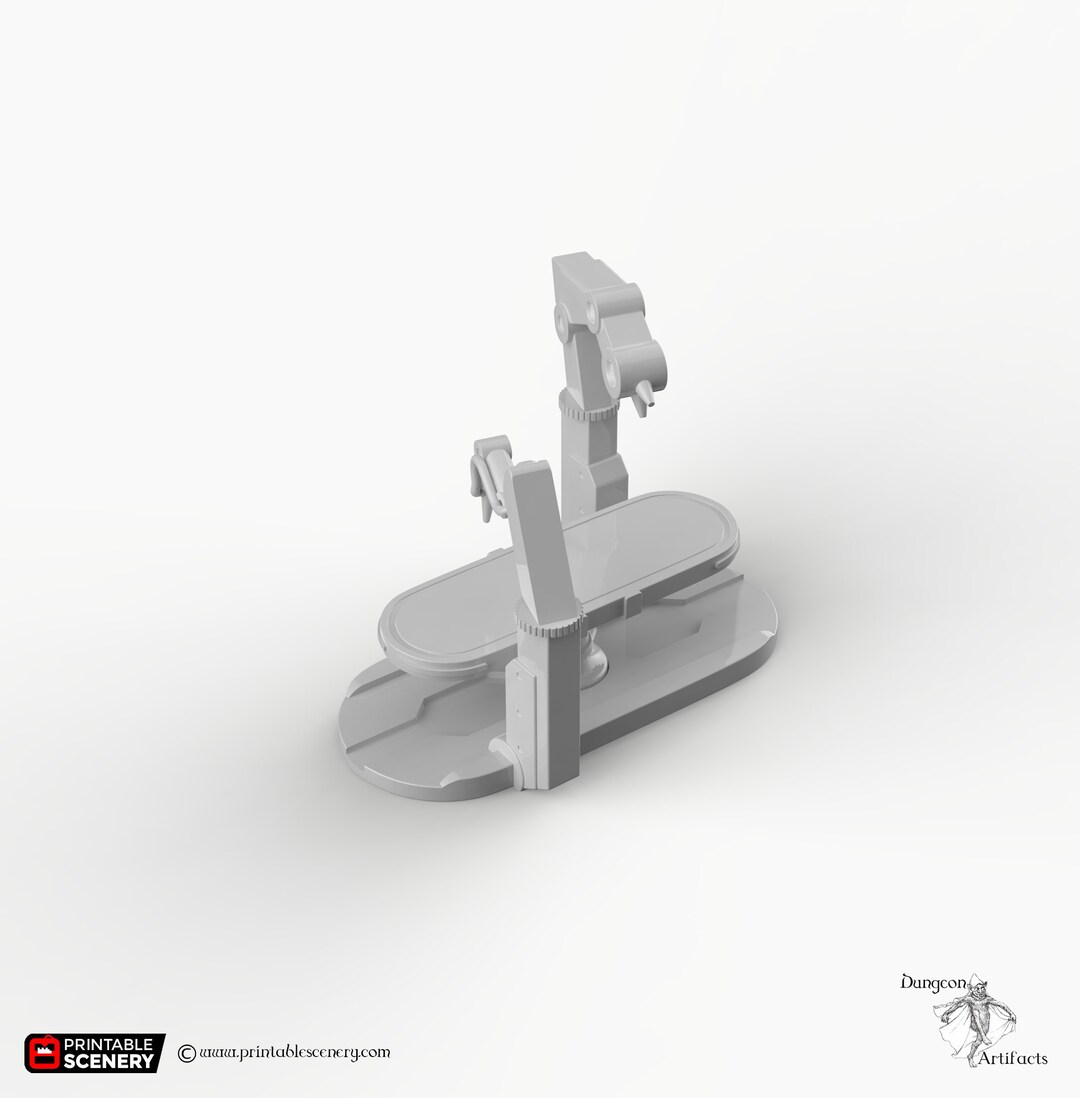 Alien Abduction Table 28mm 32mm Brave New Worlds Sanctuary 17 Terrain ...