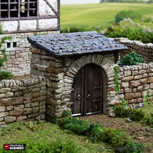 Farm Gate - King and Country - Printable Scenery Terrain Wargaming d&d dnd 10mm 15mm 20mm 25mm 28mm 32mm 40mm 54mm Painted options