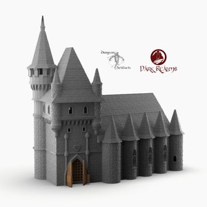 Dracul Gatehouse - 15mm 28mm 32mm Dracula Dark Realms Medieval Scenery Mansion Wargaming Terrain Scatter D&D DnD Pathfinder
