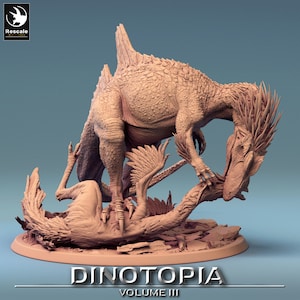 Concavenator - Eat - Dinotopia - Rescale Miniatures - Wargaming D&D DnD