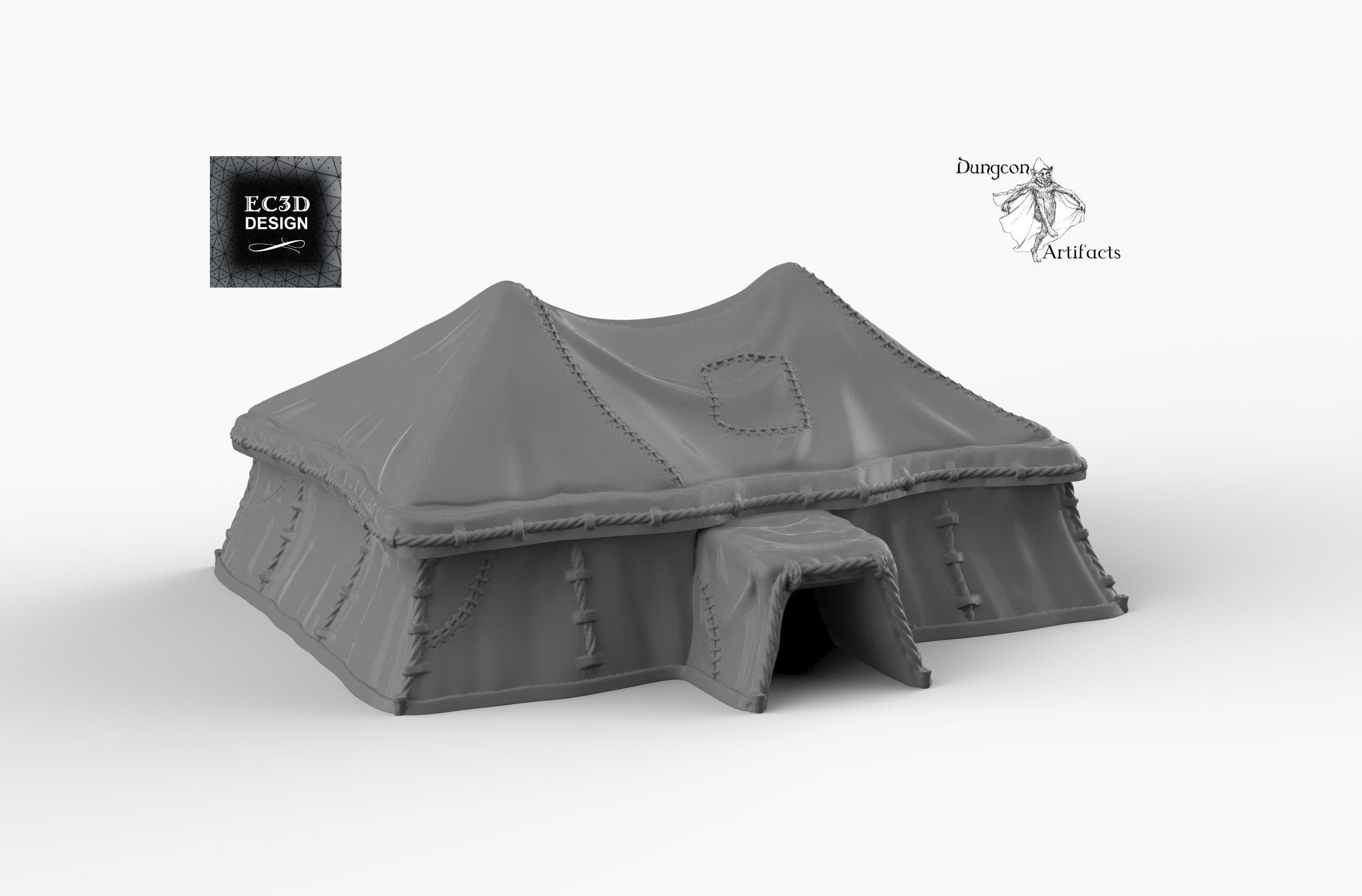Grand Desert Tent - Empire of Scorching Sands Wargaming Terrain D&D ...