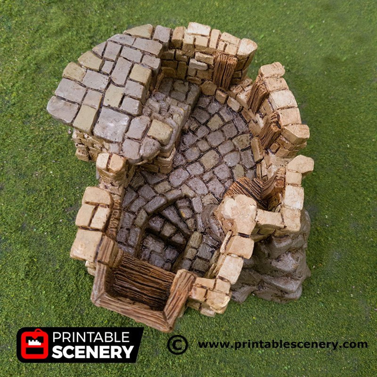 Hagglethorn Barracks Hagglethorn Hollow Printable Scenery - Etsy