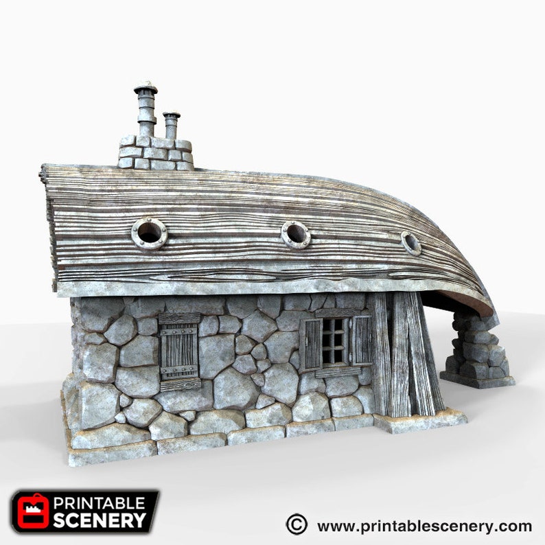 The Lost Islands Boat House 15mm 28mm 32mm Wargaming Etsy.de