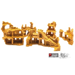 Hagglethorn Ancient Ruins - Hagglethorn Hollow - Printable Scenery 15mm 20mm 28mm 32mm Terrain D&D DnD