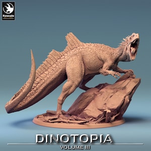 Concavenator - Scream - Dinotopia - Rescale Miniatures - Wargaming D&D DnD