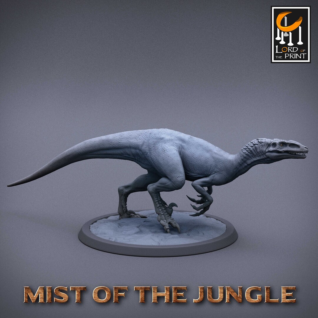 Wild Raptor Run Mist of the Jungle Lord of the Print Wargaming D&D Dnd Etsy