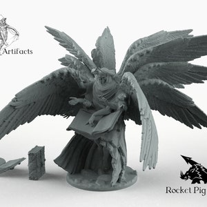 Angel of Death Wargaming Miniatures Monster Rocket Pig Games D&D DnD Pathfinder Cherubim image 2