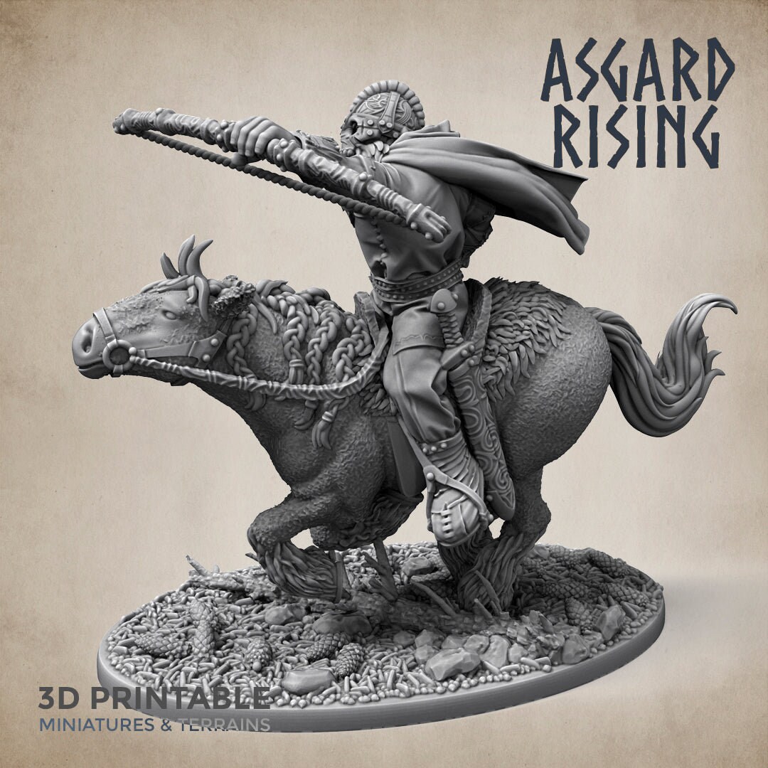 Norse Viking Rider Warband Set - Asgard Rising Miniatures - Wargaming D ...