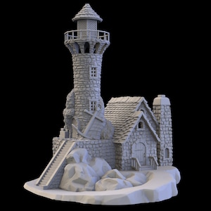 Sailor Lighthouse - Pirates vs Sailors Nightmare at Sea - Tabletop Gelände - Gelände Wargaming D&D DnD