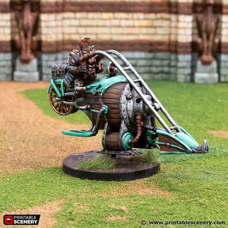 Barrel Rider Bike - Rise of the Halflings - Printable Scenery - Terrain ...