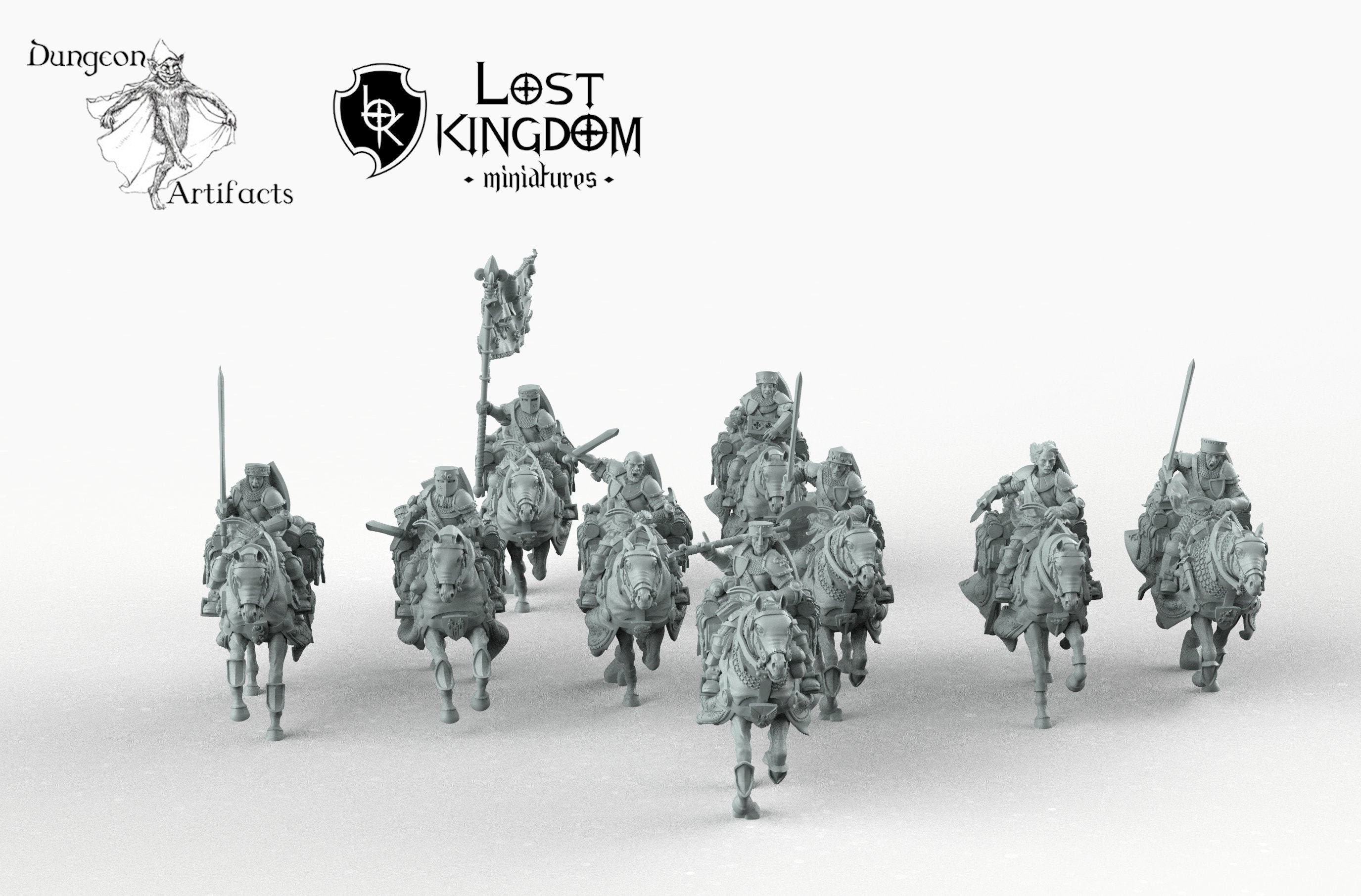 Ranger Knights - Kingdom of Mercia - Lost Kingdom Miniatures