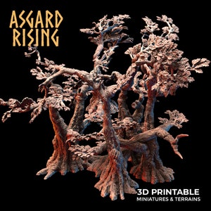 Old Oak Forest - Asgard Rising Miniatures - Wargaming d&d dnd