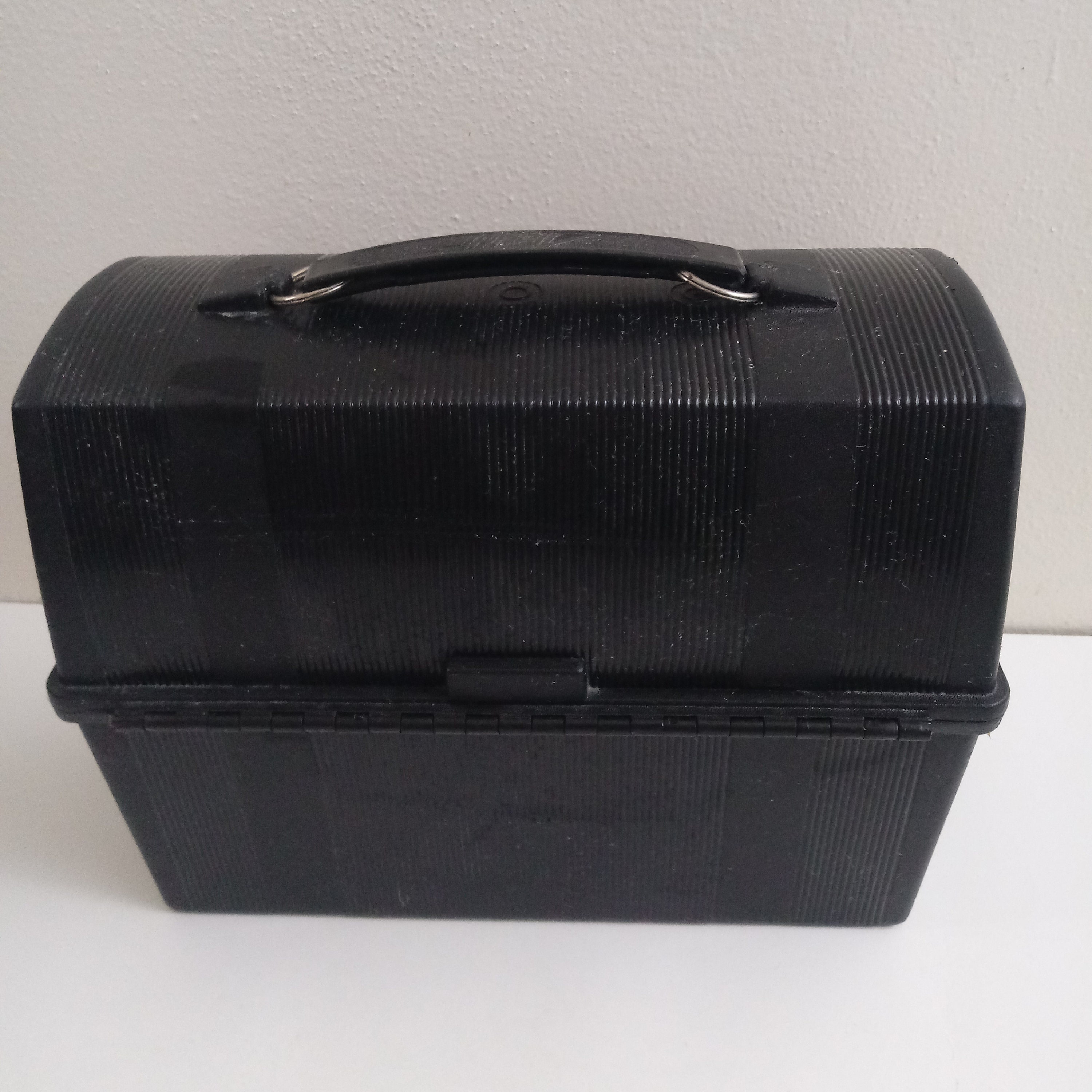 Vintage Lunch Box 1970s 1980s Black Aladdin Lunch Box Made in USA -   Finland