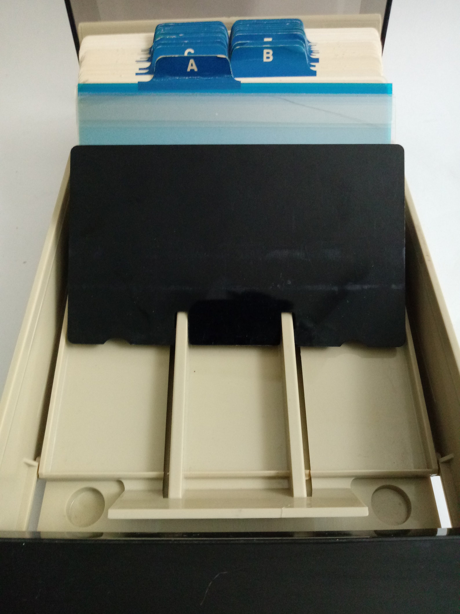 Vintage Large Rolodex Index File Business Card for Desk Home Etsy