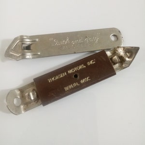 Vintage bottle openers 1960s 1970s small bottle opener vintage kitchen prop quick and easy small bottle openers