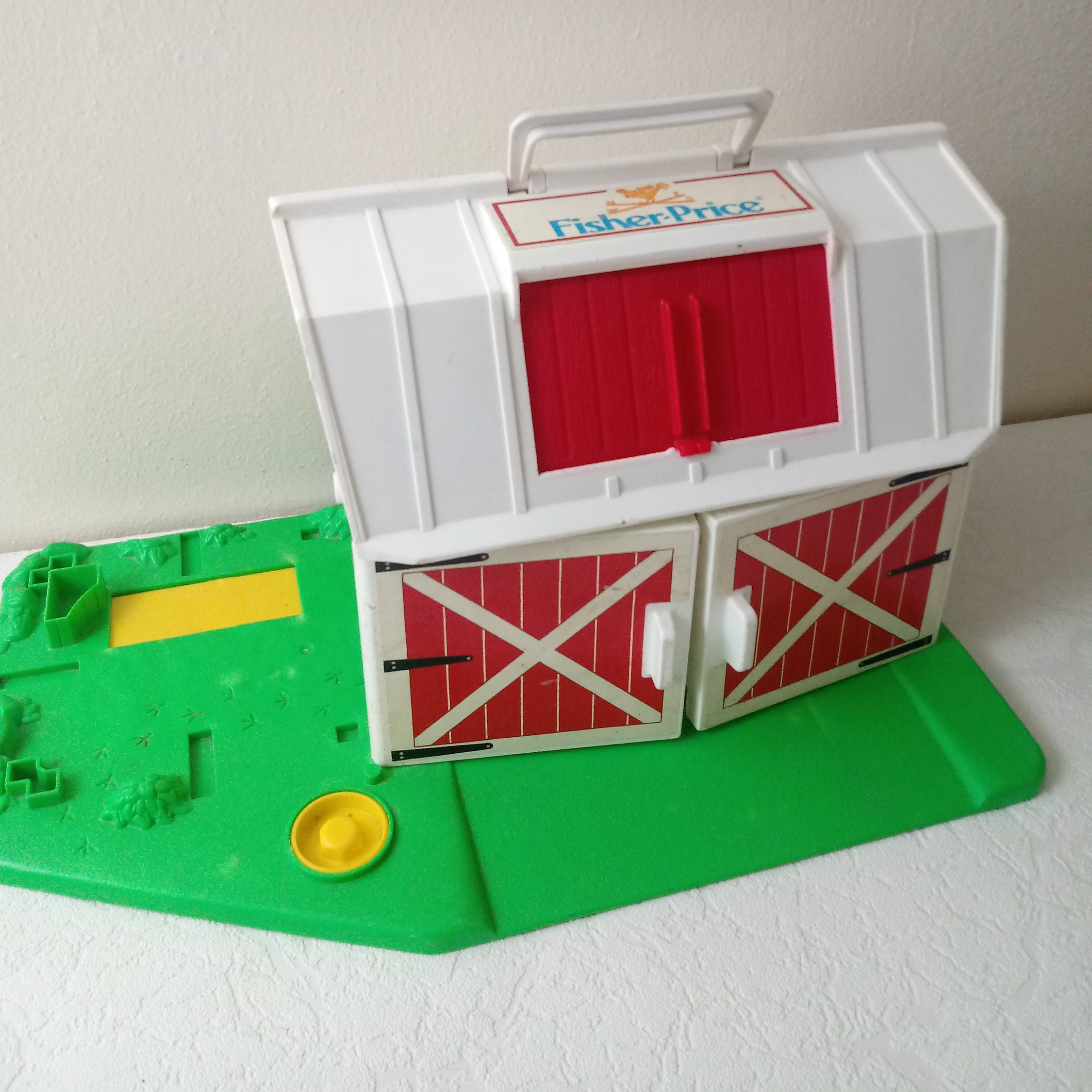 Vintage Fisher Farm Barn Animal Sound Activity Center Toy | Etsy