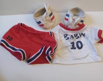 Pantalones cortos y zapatillas deportivas de la colección Vintage Build A Bear Workshop #10