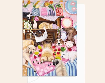 Custom Pet Greeting Card: Dog, Cat, Birthday, Thank You card