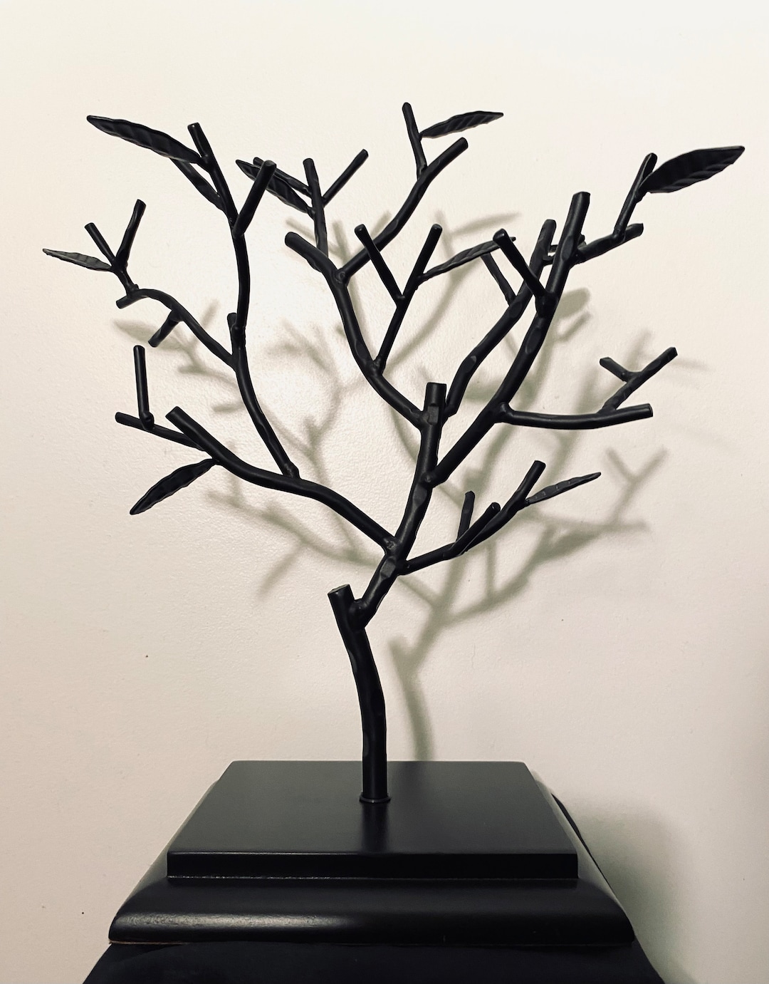 Metal Jewelry Tree, Black Jewelry Stand, Heavy Durable Jewelry Tree