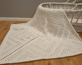 Crochet Throw Blanket, Crochet Blanket, Crochet Baby Blanket, Starlight PDF Pattern