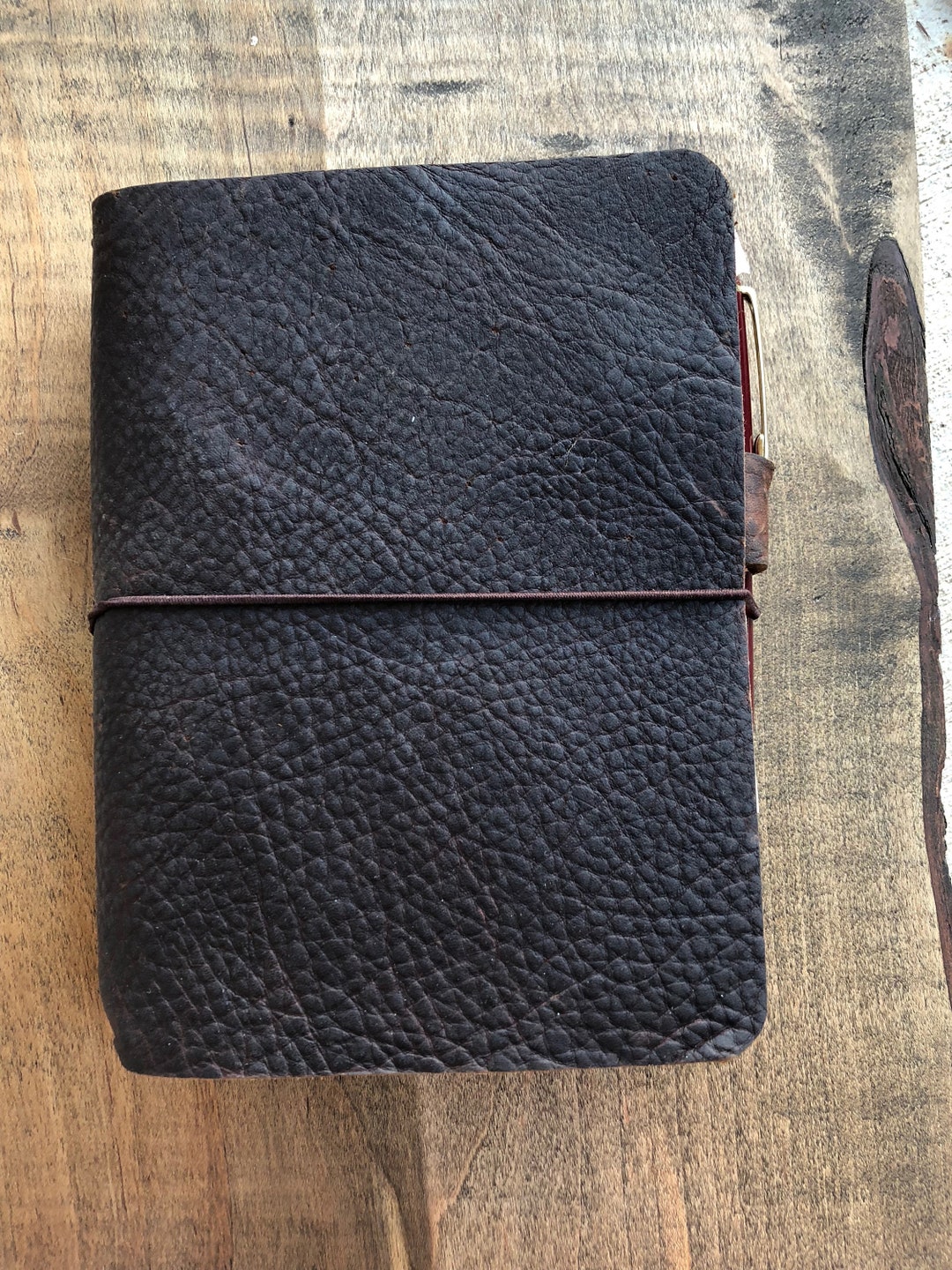 A6 Leather Notebook Cover - Etsy