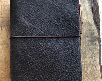 Couverture A6 Notebook en cuir